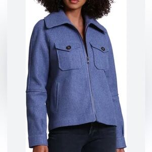 Avec Les Filles Women’s Zip Up Utility Jacket